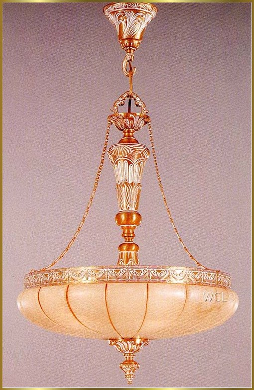 Alabaster Chandeliers Model: RL 1372-50